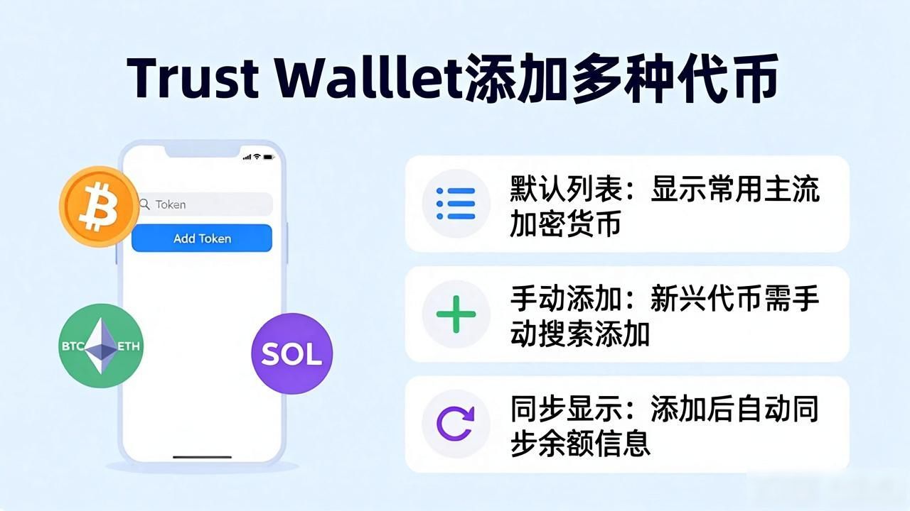 Trust Wallet苹果版怎么交易多种加密货币？
