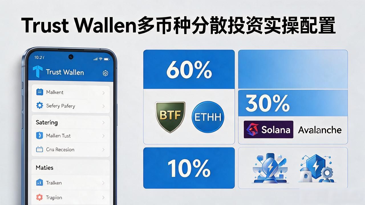 Trust Wallet多币种分散投资怎么做，实操配置指南