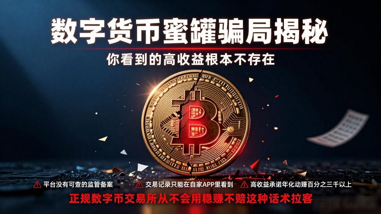 数字货币蜜罐骗局揭秘：你看到的高收益根本不存在