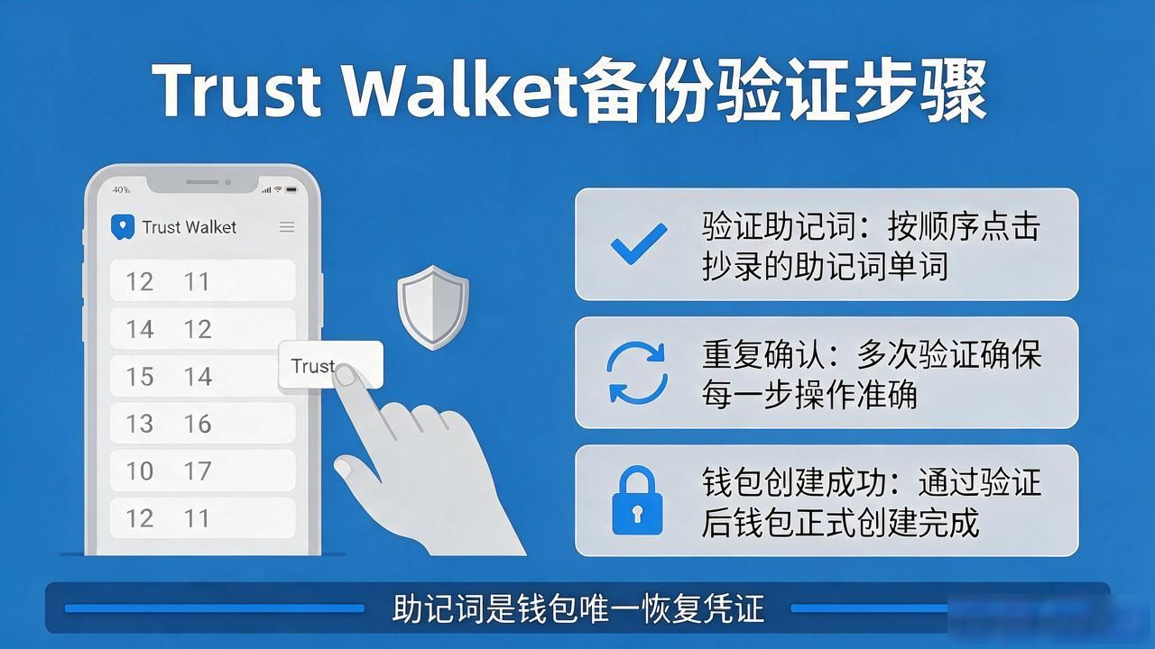 Trust Wallet刚下载怎么用？五步完成安全设置