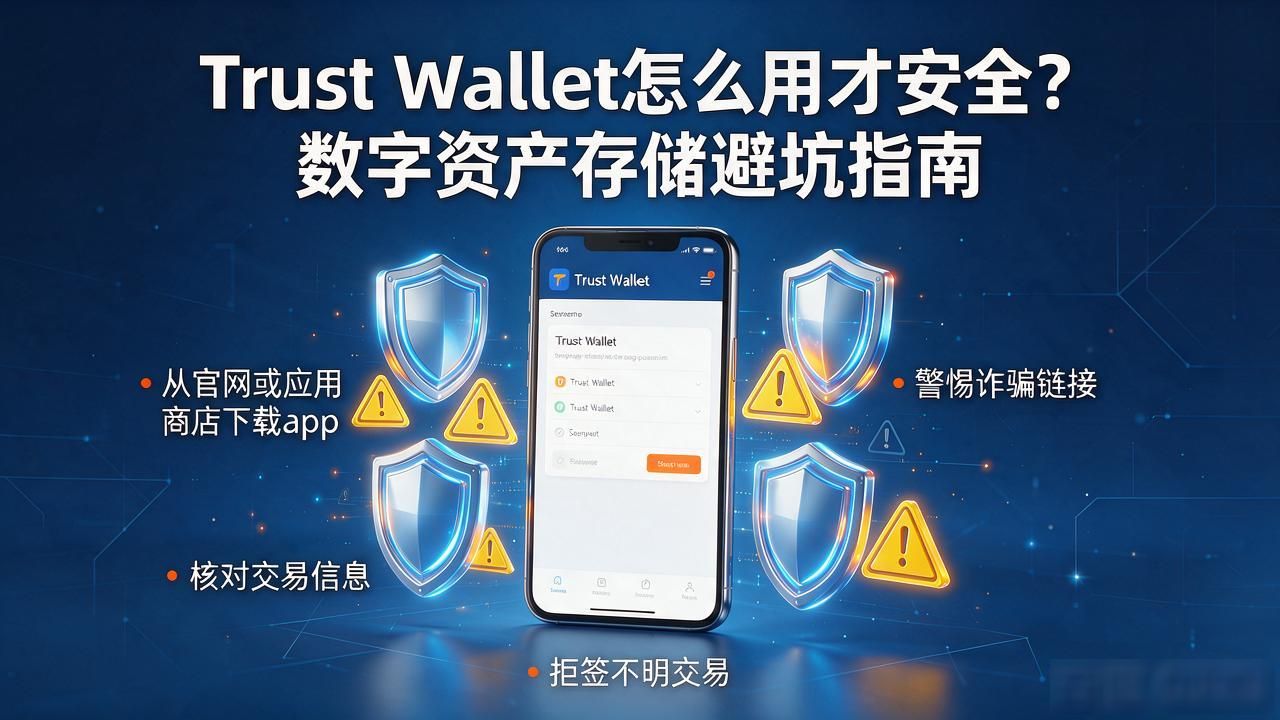 Trust Wallet怎么用才安全？数字资产存储避坑指南