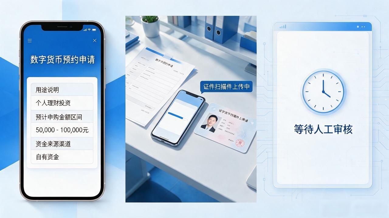数字货币预约申请怎么办理？条件、材料、流程一次说清