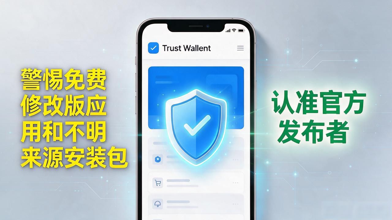 手机下载Trust钱包必看的防骗指南，3步验证官方渠道