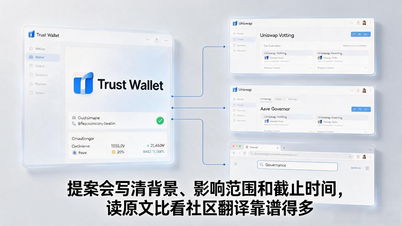 Trust Wallet参与加密货币社区治理与投票的实操方法