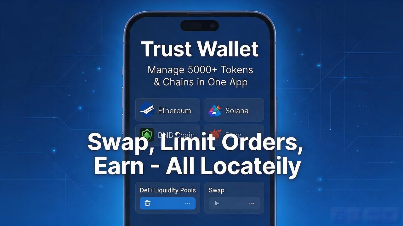 数字货币投资怎么管？Trust Wallet 资产管理实操攻略