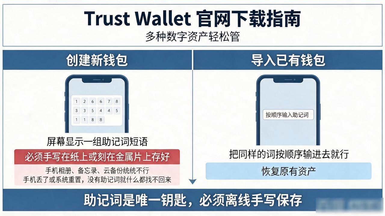 Trust Wallet官网下载指南，多种数字资产轻松管