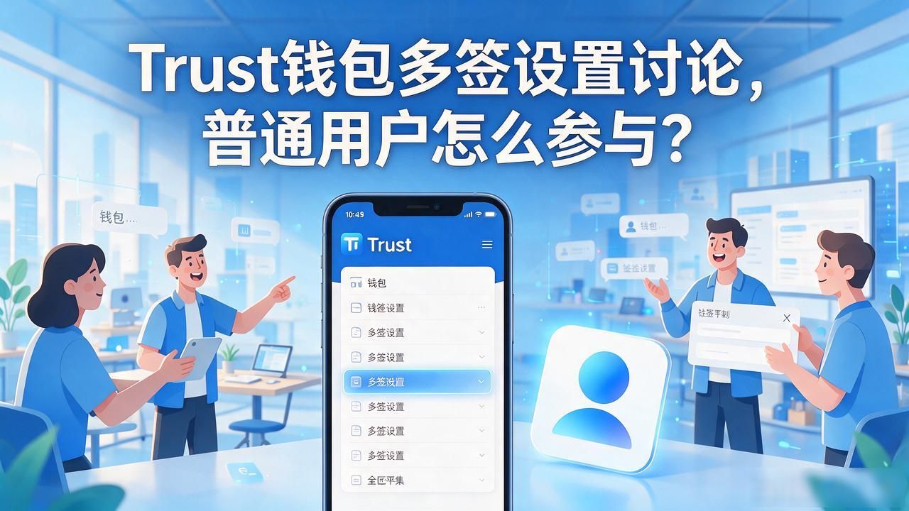 Trust钱包多签设置讨论，普通用户怎么参与？