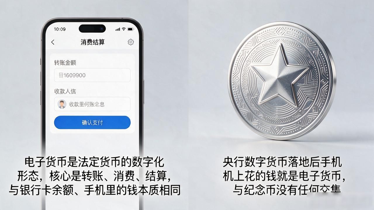 数字纪念币和电子货币到底啥关系？收藏人必须弄明白的几件事