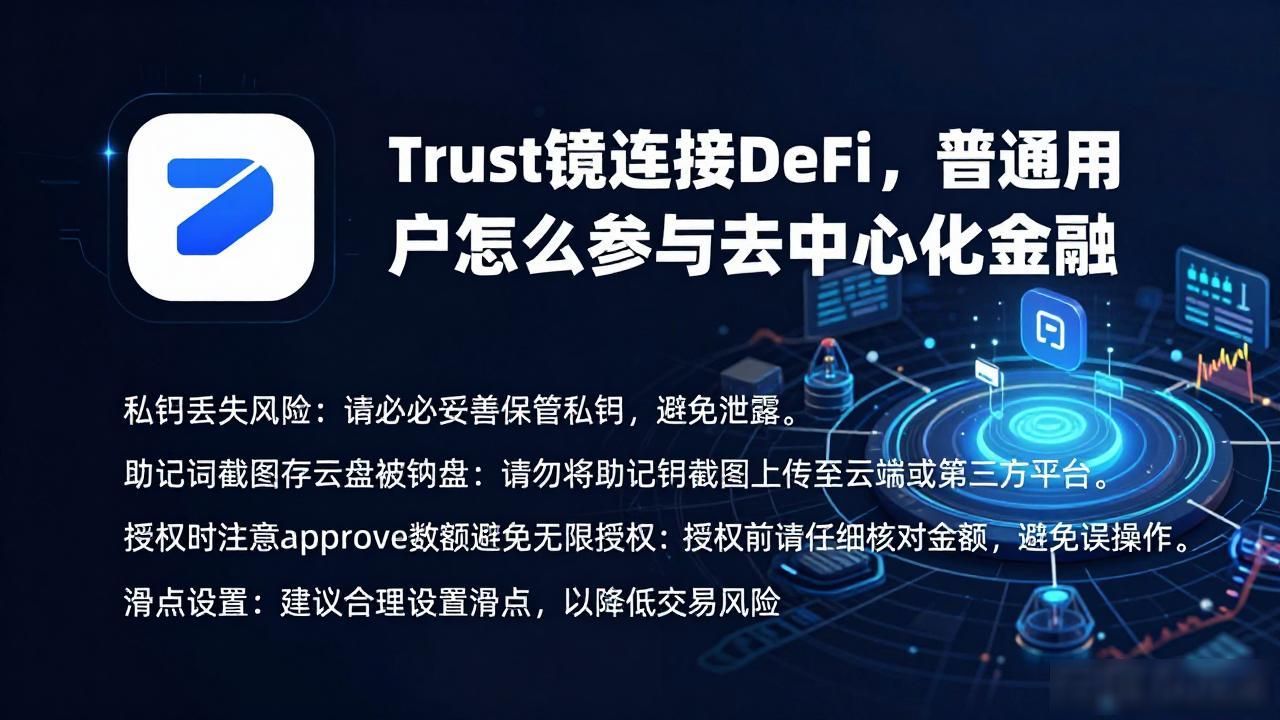 Trust钱包连接DeFi，普通用户怎么参与去中心化金融
