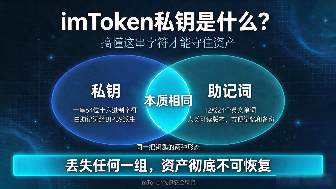 imToken私钥是什么？搞懂这串字符才能守住资产