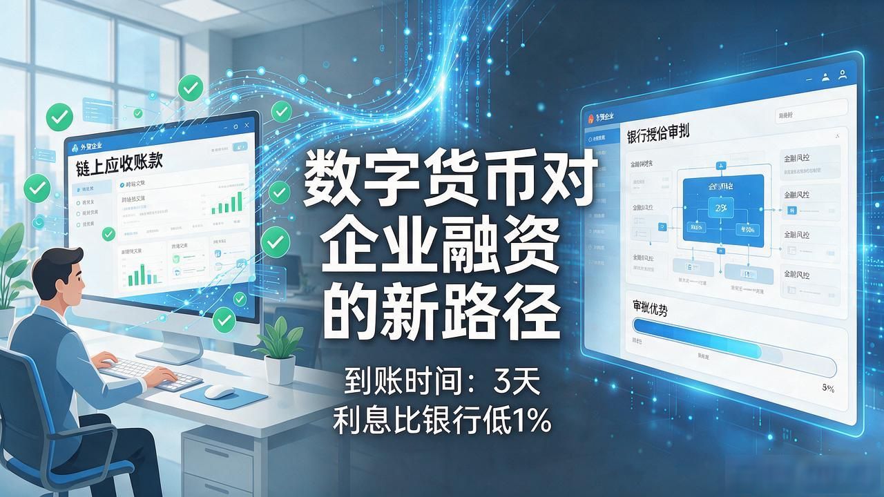 数字货币对企业到底能干嘛？支付、融资、结算全在变，别光听概念