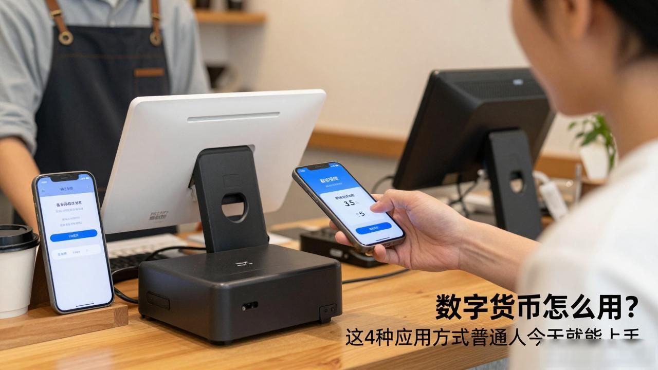 数字货币怎么用？这4种应用方式普通人今天就能上手