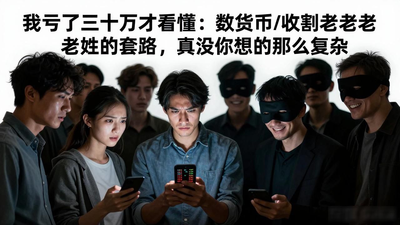 我亏了三十万才看懂：数字货币收割老百姓的套路，真没你想的那么复杂