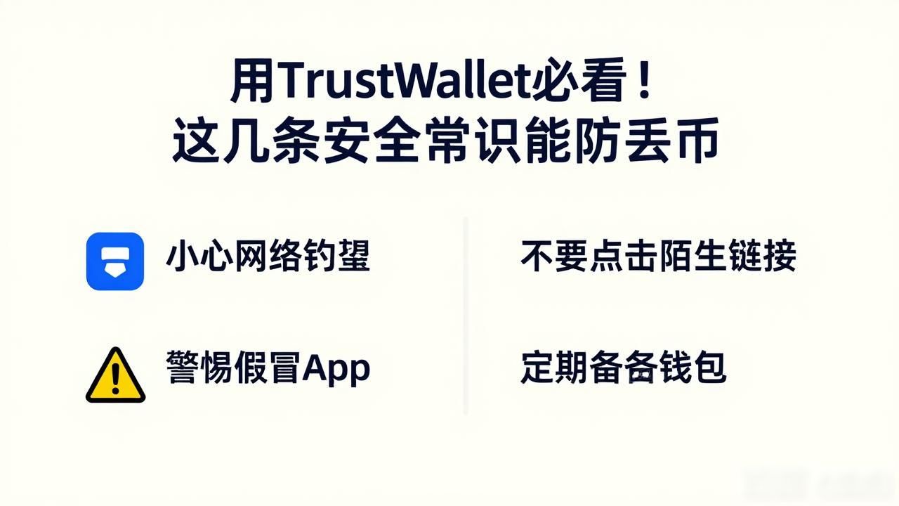 用Trust Wallet必看!这几条安全常识能防丢币