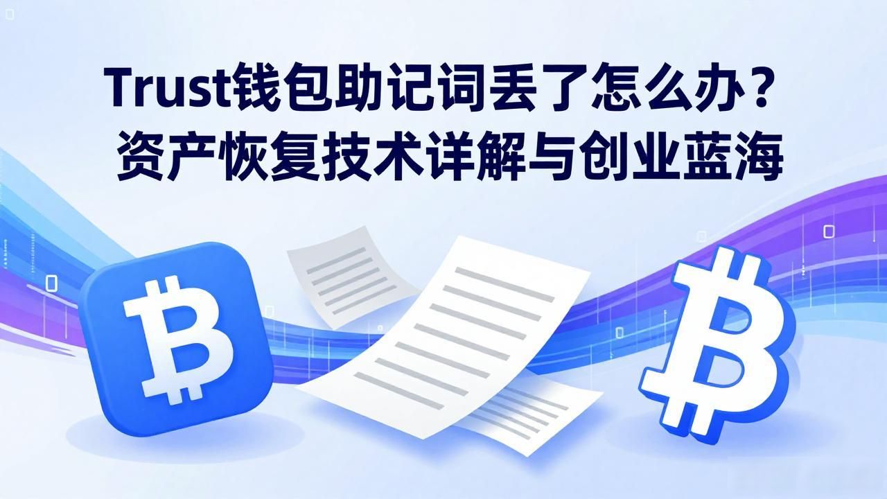 Trust钱包助记词丢了怎么办？资产恢复技术详解与创业蓝海