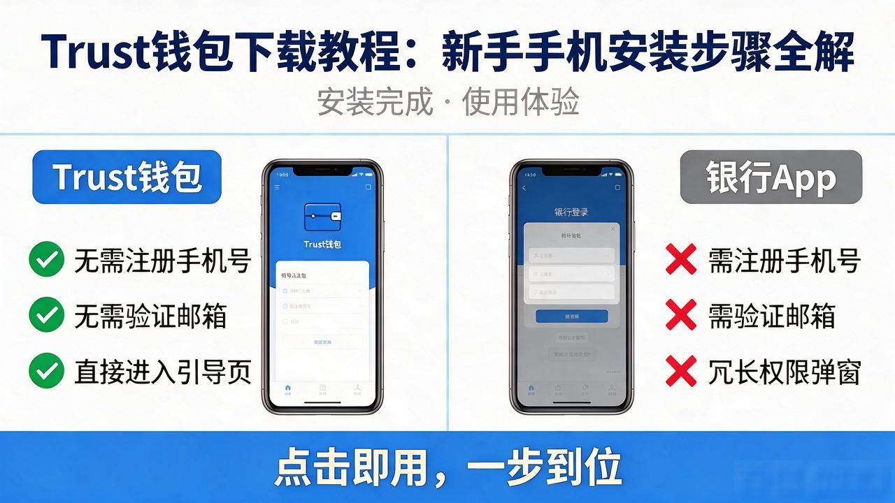 Trust钱包下载教程：新手手机安装步骤全解