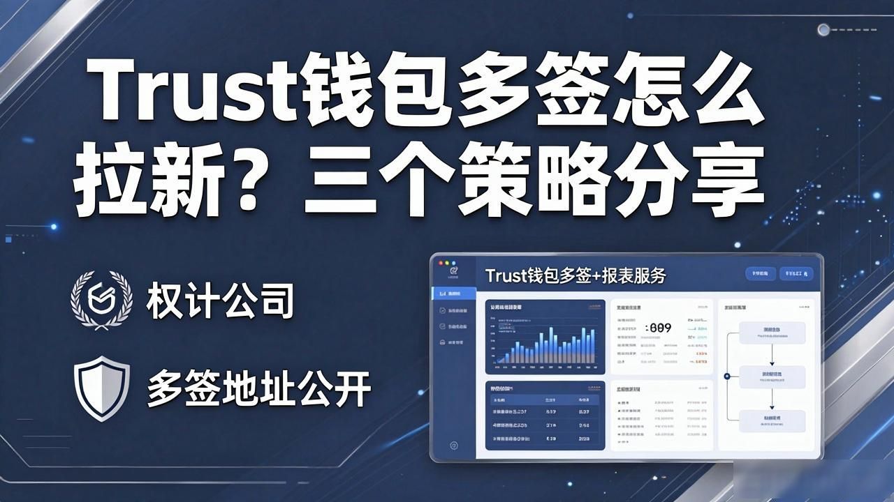 Trust钱包多签怎么拉新?三个策略分享