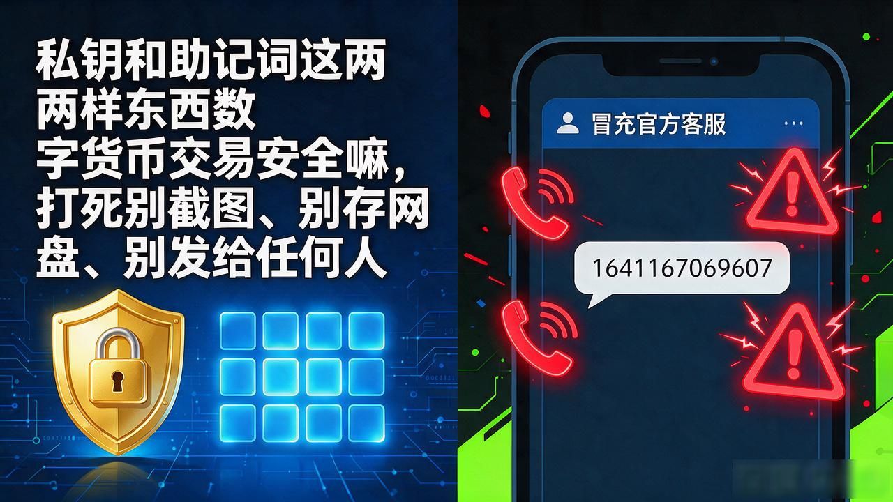 数字货币交易安全嘛，老散户用真金白银换来的防黑防骗心得