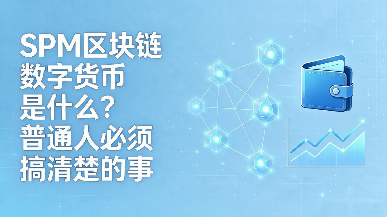 SPM区块链数字货币是什么？普通人必须搞清楚的事